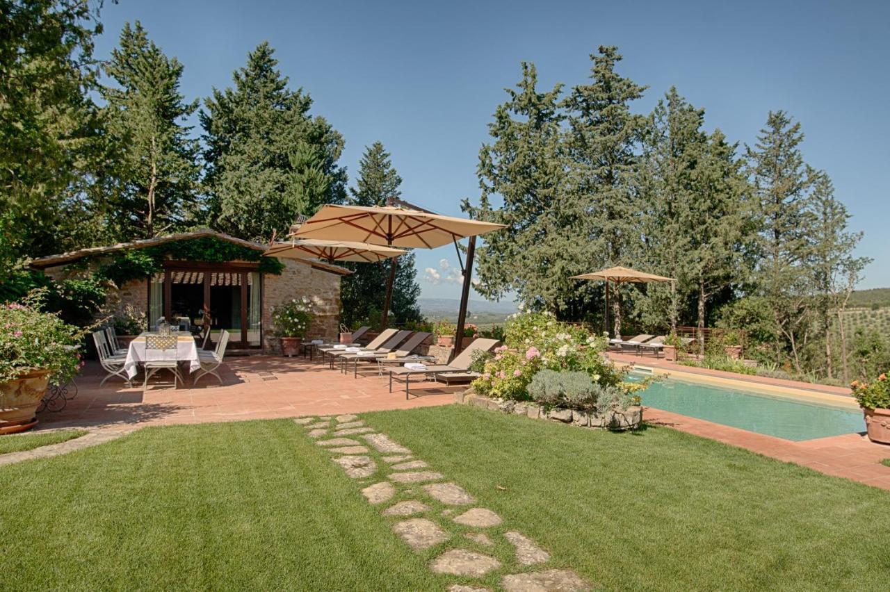 Villa La Casina Castellina in Chianti Exteriör bild