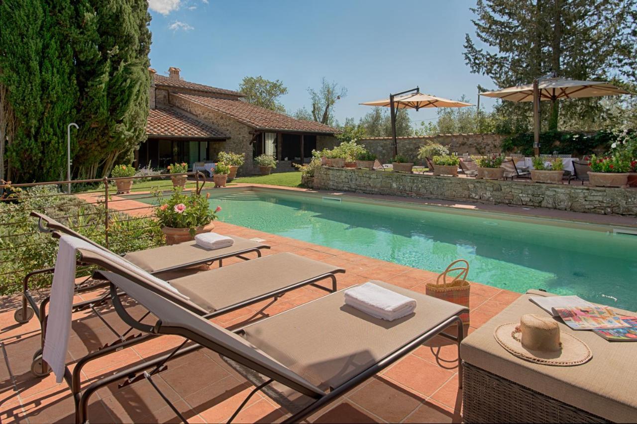 Villa La Casina Castellina in Chianti Exteriör bild